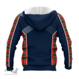 ScotsTee Shop Scottish Spens Modern Clan Scottish Crest and Scottish Thistle Sport Tartan Hoodie