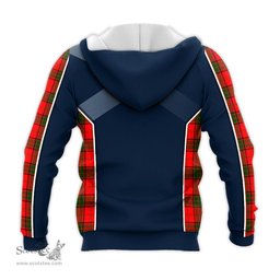 ScotsTee Shop Scottish Maxwell Modern Clan Scottish Crest and Scottish Thistle Sport Tartan Hoodie