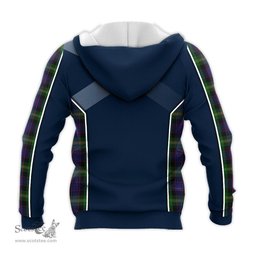 ScotsTee Shop Scottish Watson Clan Scottish Crest and Scottish Thistle Sport Tartan Hoodie