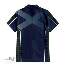 ScotsTee Shop Scottish Campbell of Argyll #01 Clan Scottish Crest and Scottish Thistle Sport Tartan Women Casual Shirt - Classic