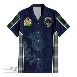 ScotsTee Shop Scottish Forbes Dress Clan Scottish Crest and Scottish Thistle Sport Tartan Women Casual Shirt - Classic