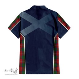 ScotsTee Shop Scottish Chisholm Clan Scottish Crest and Scottish Thistle Sport Tartan Women Casual Shirt - Classic