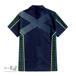 ScotsTee Shop Scottish Ferguson of Atholl Clan Scottish Crest and Scottish Thistle Sport Tartan Women Casual Shirt - Classic
