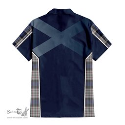 ScotsTee Shop Scottish Ferguson Dress Clan Scottish Crest and Scottish Thistle Sport Tartan Women Casual Shirt - Classic