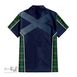 ScotsTee Shop Scottish Cranstoun Clan Scottish Crest and Scottish Thistle Sport Tartan Women Casual Shirt - Classic