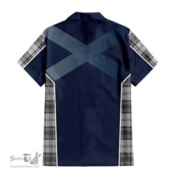ScotsTee Shop Scottish Glendinning Clan Scottish Crest and Scottish Thistle Sport Tartan Women Casual Shirt - Classic