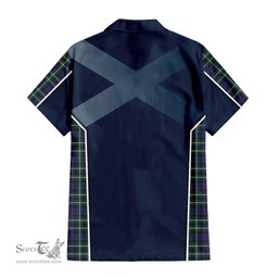 ScotsTee Shop Scottish Graham of Montrose Modern Clan Scottish Crest and Scottish Thistle Sport Tartan Women Casual Shirt - Classic