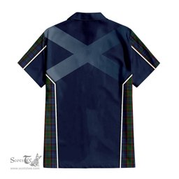 ScotsTee Shop Scottish Fletcher Clan Scottish Crest and Scottish Thistle Sport Tartan Women Casual Shirt - Classic