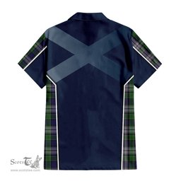 ScotsTee Shop Scottish Colquhoun Dress Clan Scottish Crest and Scottish Thistle Sport Tartan Women Casual Shirt - Classic