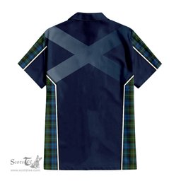 ScotsTee Shop Scottish MacKenzie Clan Scottish Crest and Scottish Thistle Sport Tartan Women Casual Shirt - Classic