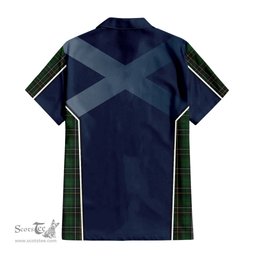 ScotsTee Shop Scottish MacAlpin Clan Scottish Crest and Scottish Thistle Sport Tartan Women Casual Shirt - Classic