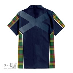 ScotsTee Shop Scottish MacMillan Old Ancient Clan Scottish Crest and Scottish Thistle Sport Tartan Women Casual Shirt - Classic