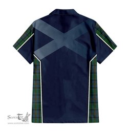 ScotsTee Shop Scottish Hope Vere Clan Scottish Crest and Scottish Thistle Sport Tartan Women Casual Shirt - Classic