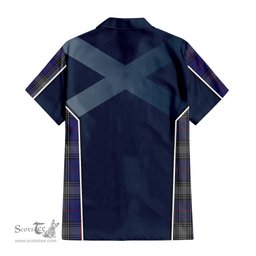 ScotsTee Shop Scottish Kinnaird Clan Scottish Crest and Scottish Thistle Sport Tartan Women Casual Shirt - Classic