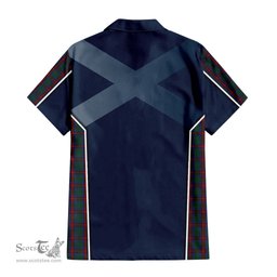 ScotsTee Shop Scottish Jardine Dress Clan Scottish Crest and Scottish Thistle Sport Tartan Women Casual Shirt - Classic