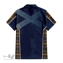 ScotsTee Shop Scottish MacKay of Strathnaver Clan Scottish Crest and Scottish Thistle Sport Tartan Women Casual Shirt - Classic