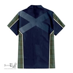 ScotsTee Shop Scottish Kelly Dress Clan Scottish Crest and Scottish Thistle Sport Tartan Women Casual Shirt - Classic