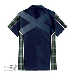 ScotsTee Shop Scottish MacKenzie Dress Clan Scottish Crest and Scottish Thistle Sport Tartan Women Casual Shirt - Classic