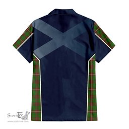 ScotsTee Shop Scottish MacKinnon Hunting Modern Clan Scottish Crest and Scottish Thistle Sport Tartan Women Casual Shirt - Classic