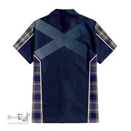 ScotsTee Shop Scottish Livingston Dress Clan Scottish Crest and Scottish Thistle Sport Tartan Women Casual Shirt - Classic