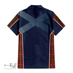 ScotsTee Shop Scottish Hay Clan Scottish Crest and Scottish Thistle Sport Tartan Women Casual Shirt - Classic