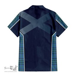 ScotsTee Shop Scottish Matheson Hunting Ancient Clan Scottish Crest and Scottish Thistle Sport Tartan Women Casual Shirt - Classic