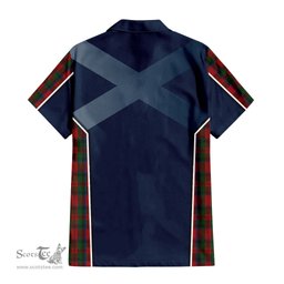 ScotsTee Shop Scottish MacDuff Clan Scottish Crest and Scottish Thistle Sport Tartan Women Casual Shirt - Classic