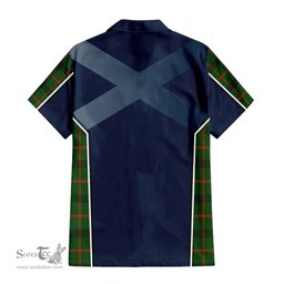 ScotsTee Shop Scottish Kincaid Modern Clan Scottish Crest and Scottish Thistle Sport Tartan Women Casual Shirt - Classic