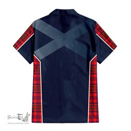 ScotsTee Shop Scottish Murray of Tulloch Modern Clan Scottish Crest and Scottish Thistle Sport Tartan Women Casual Shirt - Classic