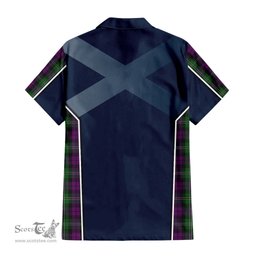 ScotsTee Shop Scottish Wilson Clan Scottish Crest and Scottish Thistle Sport Tartan Women Casual Shirt - Classic