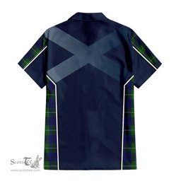 ScotsTee Shop Scottish Oliphant Modern Clan Scottish Crest and Scottish Thistle Sport Tartan Women Casual Shirt - Classic
