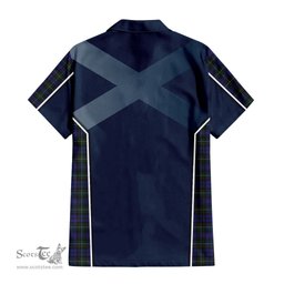 ScotsTee Shop Scottish Sempill Clan Scottish Crest and Scottish Thistle Sport Tartan Women Casual Shirt - Classic
