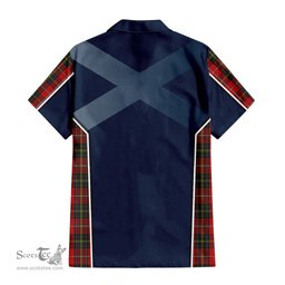 ScotsTee Shop Scottish Orr Clan Scottish Crest and Scottish Thistle Sport Tartan Women Casual Shirt - Classic
