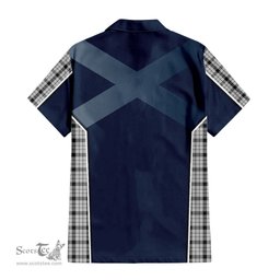 ScotsTee Shop Scottish Wallace Dress Clan Scottish Crest and Scottish Thistle Sport Tartan Women Casual Shirt - Classic
