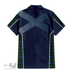 ScotsTee Shop Scottish McCoy Clan Scottish Crest and Scottish Thistle Sport Tartan Women Casual Shirt - Classic