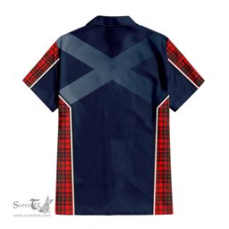 ScotsTee Shop Scottish Matheson Modern Clan Scottish Crest and Scottish Thistle Sport Tartan Women Casual Shirt - Classic