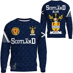 ScotsTee Shop Scottish Brimer Family Crest Tartan Sweatshirt Scottish 1991 Style