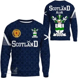 ScotsTee Shop Scottish Jamieson Family Crest Tartan Sweatshirt Scottish 1991 Style