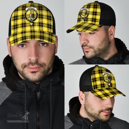 ScotsTee Shop Scottish Barclay Dress Modern Clan Crest Tartan Half Net Cap Baseball Mesh Back Cap