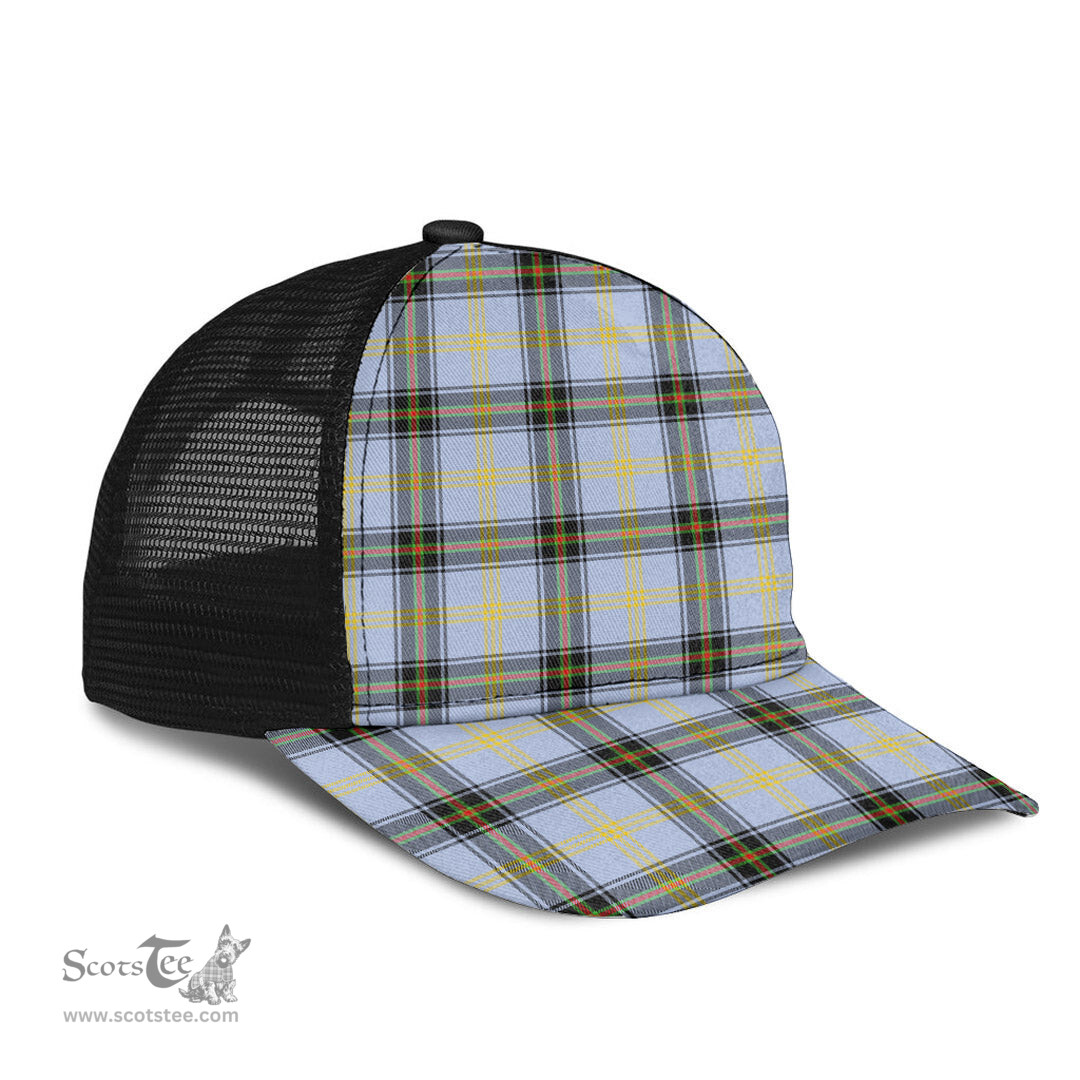 ScotsTee Shop Scottish Bell of the Borders Clan Tartan Half Net Cap Baseball Mesh Back Cap