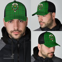ScotsTee Shop Scottish Don _Tribe of Mar Clan Crest Tartan Half Net Cap Baseball Mesh Back Cap