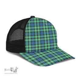 ScotsTee Shop Scottish Graham of Montrose Ancient Clan Tartan Half Net Cap Baseball Mesh Back Cap