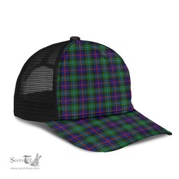 ScotsTee Shop Scottish Campbell of Cawdor Modern Clan Tartan Half Net Cap Baseball Mesh Back Cap
