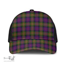 ScotsTee Shop Scottish MacDonnell of Glengarry Modern Clan Tartan Half Net Cap Baseball Mesh Back Cap