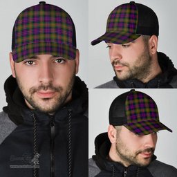 ScotsTee Shop Scottish MacDonnell of Glengarry Modern Clan Tartan Half Net Cap Baseball Mesh Back Cap