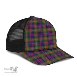 ScotsTee Shop Scottish MacDonnell of Glengarry Modern Clan Tartan Half Net Cap Baseball Mesh Back Cap