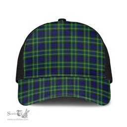 ScotsTee Shop Scottish MacNeil of Colonsay Modern Clan Tartan Half Net Cap Baseball Mesh Back Cap