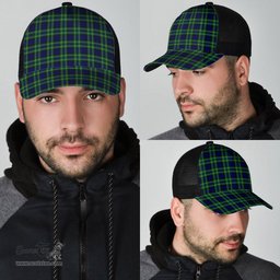 ScotsTee Shop Scottish MacNeil of Colonsay Modern Clan Tartan Half Net Cap Baseball Mesh Back Cap