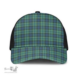 ScotsTee Shop Scottish MacNeill of Colonsay Ancient Clan Tartan Half Net Cap Baseball Mesh Back Cap