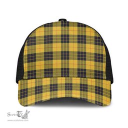 ScotsTee Shop Scottish MacLeod of Lewis Ancient Clan Tartan Half Net Cap Baseball Mesh Back Cap